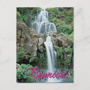 Cartão Postal Cascade des Aigrettes Santo Gilles Réunion