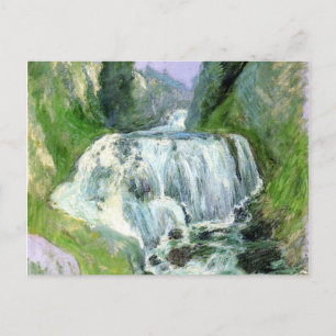 Cartão Postal Cascades Waterfall (J.H. Twachtman)