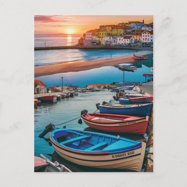 Cartão Postal Cascais, Portugal (Frente)