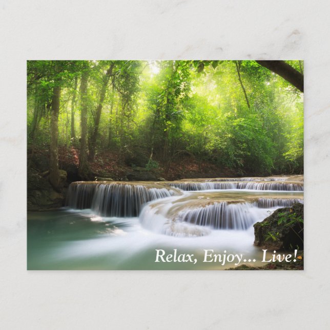 Cartão Postal Cascata (Frente)