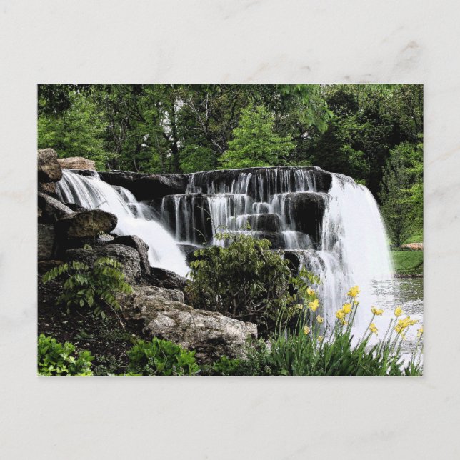 Cartão Postal cascata (Frente)