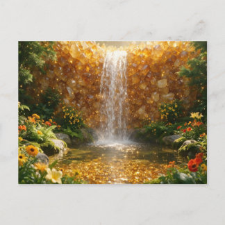 Cartão Postal Cascata Citrino de Novembro