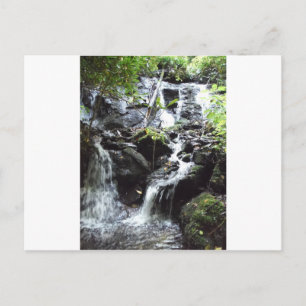 Cartão Postal Cascata da montanha do Enfumaçado Secreto