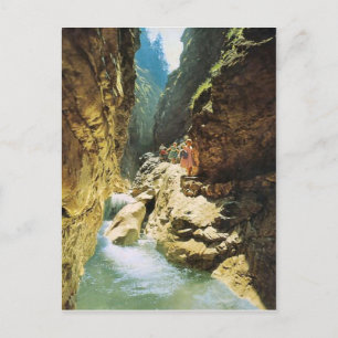 Cartão Postal Cascata de Burggraben-Klamm