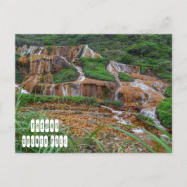 Cartão Postal Cascata Do ouro Em Taiwan