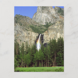 Cartão Postal Cascata no Parque Nacional de Yosemite, Califórnia
