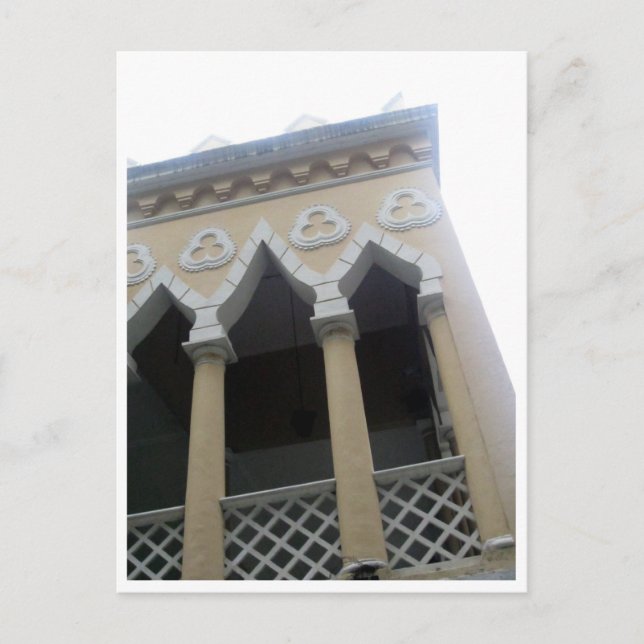 Cartão Postal casernas de macau moor (Frente)