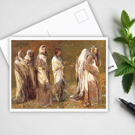 Cartão Postal Cashmere,John Sargent 1908