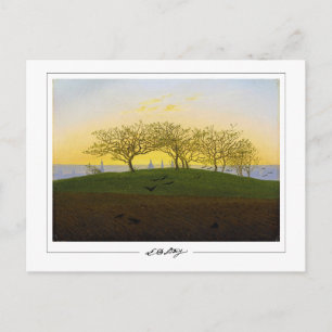 Cartão Postal Caspar David Friedrich #137 - Cartão-postal de art