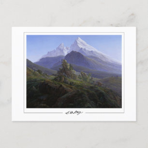 Cartão Postal Caspar David Friedrich #140 - Cartão-postal de art