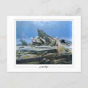 Cartão Postal Caspar David Friedrich #24 - Cartão-postal de arte