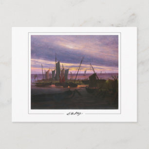 Cartão Postal Caspar David Friedrich #55 - Cartão-postal de arte