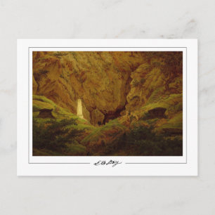 Cartão Postal Caspar David Friedrich #56 - Cartão-postal de arte
