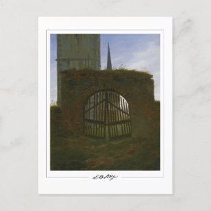 Cartão Postal Caspar David Friedrich #62 - Cartão-postal de arte