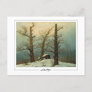 Cartão Postal Caspar David Friedrich #6 - Cartão-postal de arte