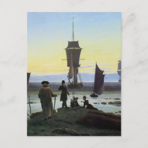 Cartão Postal Caspar David Friedrich Palcos Da Vida