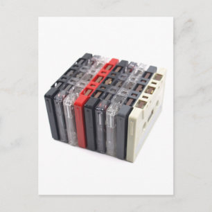 Cartão Postal Cassete de fita