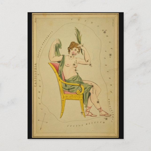 Cartão Postal Cassiopeia (Frente)