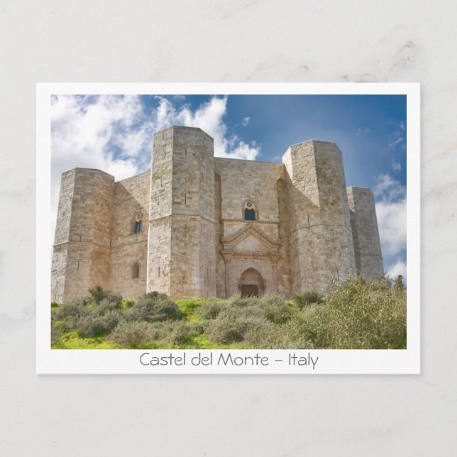 Cartão Postal Castel del Monte (Frente)