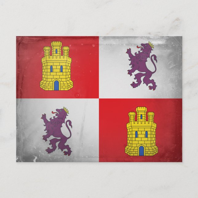 Cartão Postal Castela e Leão (Frente)