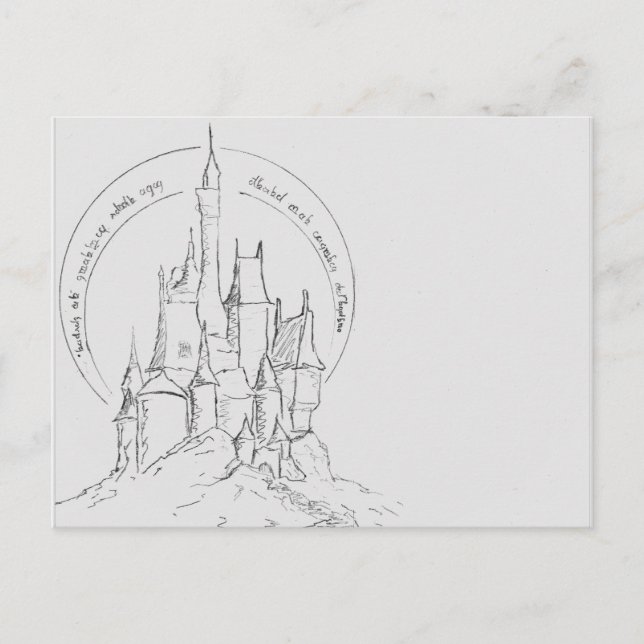 Cartão Postal Castelo (Frente)
