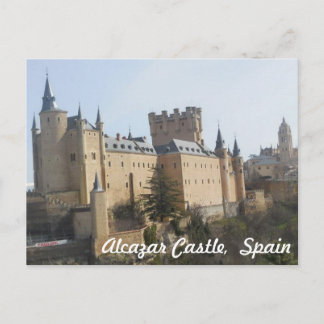 Cartão Postal Castelo Alcazar de Segóvia