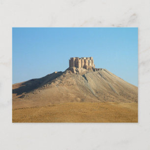Cartão Postal Castelo Árabe, Palmyra, Síria Antiga