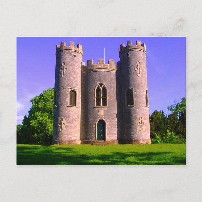 CARTÃO POSTAL CASTELO,BLAISE,BRISTOL,INGLATERRA,MEDIEVAL (Frente)