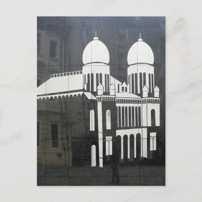 Cartão Postal castelo branco de bratislava (Frente)