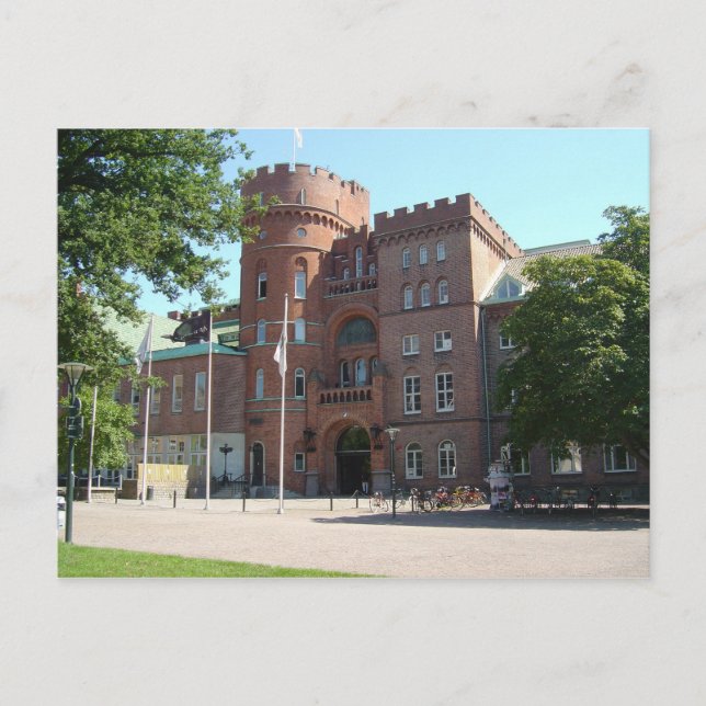 Cartão Postal Castelo da Universidade de Lund (Frente)