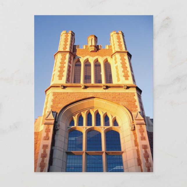 Cartão Postal Castelo da Universidade de Washington (Frente)