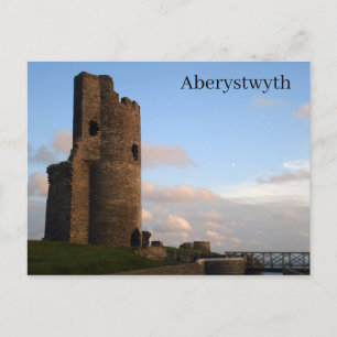 Cartão Postal Castelo de Aberystwyth