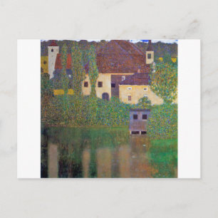 Cartão Postal Castelo de Água, Gustav Klimt