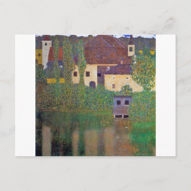 Cartão Postal Castelo de Água, Gustav Klimt (Frente)