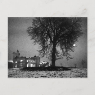 Cartão Postal Castelo de Airthey em inverno