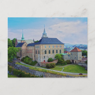 Cartão Postal Castelo de Akershus em Olso, Noruega