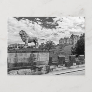 Cartão Postal Castelo de Alnwick, Northumberland