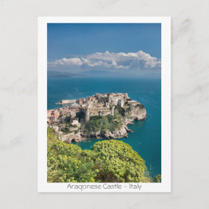 Cartão Postal Castelo de Aragonese - Itália