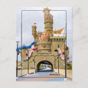 Cartão Postal Castelo de Areia Gigante – Celebration Key, Grande