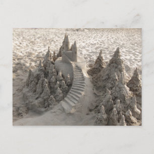 Cartão Postal Castelo de Areia Magical