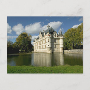 Cartão Postal Castelo de Azay-le-Rideau, Indre-et-Loire, 2