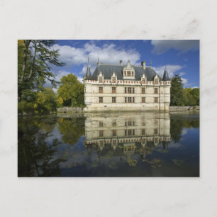 Cartão Postal Castelo de Azay-le-Rideau, Indre-et-Loire, 4