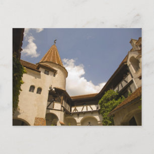 Cartão Postal Castelo de Bran do século XIII (Castelo do Drácula