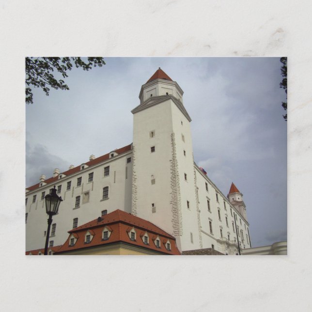 Cartão Postal Castelo de Bratislava (Frente)