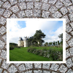 Cartão Postal Castelo de Chaumont-sur-Loire, França