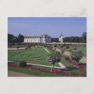 Cartão Postal Castelo de Chenonceau, Vale do Loire,