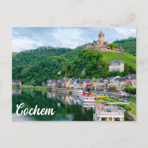 Cartão Postal Castelo de Cochem, Alemanha