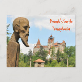 Cartão Postal Castelo de Drácula em Bran, Brasov, Transilvânia