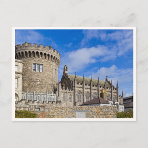 Cartão Postal Castelo de Dublin Irlanda Foto