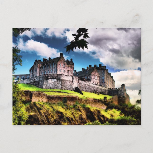 Cartão Postal Castelo de Edimburgo (Frente)